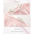 Miniatyrbilde 2 av 4: Baby Girls Jumpsuits Kort Ermet Bomull Romper Sommer Romper Tegneserie Antrekk 0-12 Måneder 66 Pink