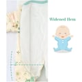 Miniatyrbilde 4 av 5: Baby sovepose for gutter og jenter, avtakbar erme med ben, bomulls-pyjamas, glidelås-drakter, heldrakt, vinter-sovedrakt 6-18 måneder, gul (3,5 Tog) L Yellow