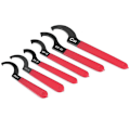 Pikkukuva 4 / 5: 6-osainen kiintoavainsarja, säädettävä Coilover-avain, avaimet, Coilover-avain, teräsavain Red  Black