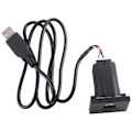 Miniatyrbilde 3 av 5: Bil USB-inngangsadapter Audio Radio U-Disk Flash Socket Interface-kabel for Focus 2 Mk2 2009-2011 Black
