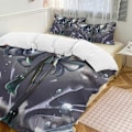 Miniatyrbillede 1 af 4: v723 My Hero Academia Anime 3-delt Twin Sengesæt Fade-Resistant Microfiber io723 135x200cm 53x78in