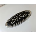 Miniatyrbillede 1 af 5: Ford Sort Oval 150mm X 60mm Mærke Emblem Foran Bagagerum Bagagerum Focus Mondeo Transit