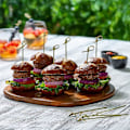 Miniatyrbilde 3 av 5: [300 stykker] Bambus knutepinner - 4,7\" grillspyd tannpinner for forretter, smørbrød og cocktail drinker