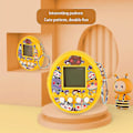 Miniatyrbilde 3 av 5: Elektronisk Cyber Pet Retro Leke Virtuelt Spill Nostalgisk 90-talls Nøkkelring- White