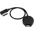 Pikkukuva 1 / 5: Ami Mdi Bluetooth Music Aux Ja Usb Naaras Usb Adapterikaapeli A4 A6 Q5 Q7 Vuodelle 2009