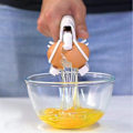 Miniatyrbild 1 av 4: Kökets handhållna äggskalsskärare Äggknäckare Öppnare Äggula Vit Separator Verktyg Prylar