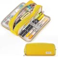 Stort Penalhus Stor Kapasitet 3 Rom Canvas Penal For Studenter yellow