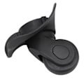 Miniatyrbillede 3 af 3: 1 par sorte kufferthjul 360 graders drejehjul 91x107x49mm - Bqlzr