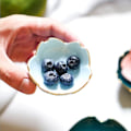 Miniatyrbillede 4 af 6: 4 stk. keramiske krydderiplader, mini kirsebærsauce tallerken, skål forret tallerken, snack tallerken, sushi sojasauce tallerken til snack sushi frugt forret