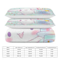 Pikkukuva 2 / 4: v968 Cinnamoroll 3-osainen yhden hengen sängynpeite - Sisältää 1 yhden hengen peiton ja 2 tyynyliinaa - Haalistumista kestävä mikrokuitu - Cinnamoroll io968 240x260cm 94x102in