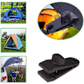 Miniatyrbild 5 av 5: 12 st presenningklämmor multifunktionella presenningklämmor markisklämma för utomhustält camping markis