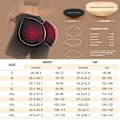 Miniatyrbilde 3 av 5: Kvinners rumpe løfter polstret blonder shapewear tykkere rumpeforsterker kontroll truser sømløse falske rumpe undertøy daglig hofter truser Khaki M