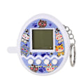Miniatyrbilde 1 av 5: Elektronisk Cyber Pet Retro Leke Virtuelt Spill Nostalgisk 90-talls Nøkkelring- White