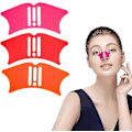 Miniatyrbillede 1 af 5: 3 stk. Næse Kontur Eyeliner Stencils, 4 i 1 Silikone Eyeliner Stencils Næseskygge Stencil Kvinde Makeup Hjælpeværktøj Begyndere Applikator Guide Værktøj