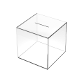 Miniatyrbild 1 av 4: 1 st transparent spargris för vuxna, transparent akryl spargris, spartipsväxlingslåda för att hjälpa till med budget och spara, oöppningsbar spargrisburk Cube M