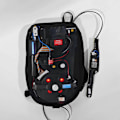 Pikkukuva 5 / 5: Aikuisten Ghostbusters Halloween-asu, Deluxe Ghostbusters -hyppyasu miehille, Ghostbusters Proton Pack