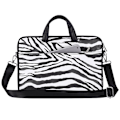 Miniatyrbilde 1 av 5: CANVASARTISAN G33-C23 14\" Bærbar Zebra Mønster Skulderveske Notebook Datamaskinveske Erme