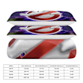 Miniatyrbild 2 av 5: x600 Ghostbusters Påslakan Mikrofiber Sängkläder Set 3D-tryckt Lättviktigt 3-delars Täcke Set, 1 Påslakan och 2 Örngott för Barn Pojke 135x200cm 53x78in