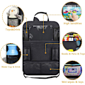 Miniatyrbillede 2 af 6: 2-PAK Universal bilbagsæde mobil/tablet mange holdere Sort-XF1- Sort