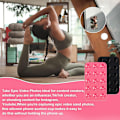 Miniatyrbilde 5 av 5: 6 stk. telefondeksel selvklebende feste, telefondeksel holdermatte for selfies og videoer, anti-skli handsfree telefonholder dark pink