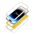 Pikkukuva 4 / 5: iPhone 16 Pro -kotelo 3-in-1, pudotussuojattu PC+TPU - Multicolor Green