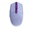 Miniatyrbillede 1 af 4: G305 LIGHTSPEED Trådløs gamingmus, Hero 12K-sensor, 12.000 DPI, let, 6 programmerbare knapper (lilla)