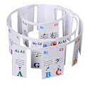 Miniatyrbillede 1 af 5: Klaver Keyboard Stickers Grand/elektrisk klaver 61 tangenter node notation note strip label til begyndere studerende
