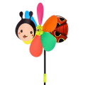 Miniatyrbild 1 av 5: Söt DIY PVC-vindsnurra för barn, vindkraftverk leksak för presenter BoSaiD Ladybug