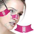 Miniatyrbillede 2 af 5: 3 stk. Næse Kontur Eyeliner Stencils, 4 i 1 Silikone Eyeliner Stencils Næseskygge Stencil Kvinde Makeup Hjælpeværktøj Begyndere Applikator Guide Værktøj