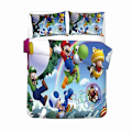 Miniatyrbild 2 av 4: v3297 Sängkläder Påslakanset Super Mario Sängkläder IU3297 135x200cm 53x78in