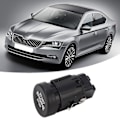 Miniatyrbillede 5 af 5: Start Stop Motor Tænd/Sluk-Knap 5ed905217 Udskiftning Til Karoq Kodiaq Superb Octavia Scala