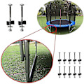 Miniatyrbilde 3 av 5: 12 pakk trampoline-avstandsstykker med skruer for å fikse trampolinen - erstatningstrampolinetilbehør-hs