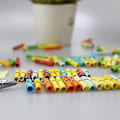 Miniatyrbillede 3 af 5: Pakke med 150 tombolaer - Farverige noter til mærkning