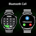 Miniatyrbild 2 av 5: För Huawei Smart Watch Män Vattentät Sport Fitness Tracker Multifunktion Bluetooth Samtal Smartwatch Man För Android Ios