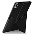 Miniatyrbillede 2 af 5: Læderetui til Huawei MatePad Air 12 (2024) med Origami-Stativ, Magnetisk Tablet Cover, Auto Wake/Sleep Black