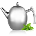 Miniatyrbillede 1 af 5: Rustfrit tekande i rustfrit stål til fremstilling af te, kaffedrikke, varmt vand, 1,5 l rustfrit stål vandkande