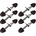 Miniatyrbillede 1 af 3: 6 Par Læderknapper Horn Toggle Duffle Knapper Til Frakke Kaffe Spænde Spænde Fancy Knapper - Brun