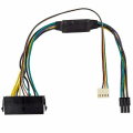 Miniatyrbild 2 av 5: Strömkabel 24pin till 6pin för HP Elite 800g1 8300 8200 Verktyg