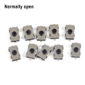 Miniatyrbild 1 av 5: 10 st 3*6*2.5 NO NC Mikrobrytare Tryckknappar Switch Mjuk Svart
