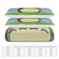 Miniatyrbild 2 av 5: x384 Min granne Totoro Påslakan Mikrofiber Sängkläder Set 3D-tryckt Lättvikt 3-delars Täcke Set, 1 Påslakan och 2 Örngott för Ki 135x200cm 53x78in