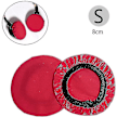 Miniatyrbild 1 av 5: Sträckbar tvättbar öronkåpa skydd hörlurar dammskydd för de flesta over-ear hörlurar inom 6-9/9-11cm öronkuddar Red Small