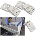 Miniatyrbilde 1 av 5: Universalt hengsel for liten fryseboks, hengsel for sammenleggbar fryseboks, motvekt for fryseboks, egnet for fryseboks | Hengsel for fryseboks 6-holes 2PCS