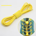 Miniatyrbillede 2 af 4: 2 par elastiske snørebånd med snøre - Slip for at binde dine sko Yellow 1 Pair(100CM)