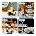Miniatyrbillede 5 af 5: 6 sæt bakke hardware til kage stativ 3 tier kage stativ montering hardware holder til bryllup og fest [reduceret!!! 30off%]