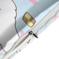 Miniatyrbild 4 av 5: v1451 Cinnamoroll Täcke Set Tjockt Mjukt 3 Delars Sängklädesset Året Runt Täcke med 2 Örngott för Vuxna Kvinnor Flickor Tonåringar Hem Rum Inredning io 135x200cm 53x78in