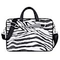 Miniatyrbilde 2 av 5: CANVASARTISAN G33-C23 14\" Bærbar Zebra Mønster Skulderveske Notebook Datamaskinveske Erme