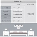 Miniatyrbilde 5 av 5: v571 The Exorcist Myk 3D-printet Dynetrekk Sengetøy Sett med Dynetrekk 3-delt Sett Inkluderer 2 Putetrekk og 1 Trekk Maskinvaskbar ol571 135x200cm 53x78in