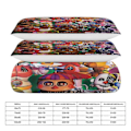 Miniatyrbild 2 av 5: x228 Five Nights at Freddy's FNAF Påslakan Mikrofiber Sängkläder Set 3D-tryckt Lättvikt 3-delars Täcke Set, 1 Påslakan Och 2 Kuddfodral 135x200cm 53x78in