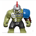 Miniatyrbillede 4 af 5: 8,5 cm Hulk Big Size Thor Ragnarok Figur Blokke Konstruktion Byggeklodser Hulk-10