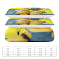 Miniatyrbild 2 av 5: x164 Minion 3-delat Sängklädesset Varmt Och Bekvämt Mjukt Påslakanset med 1 Påslakan Och 2 Örngott för Sovrum b164 200x200cm 78x78in
